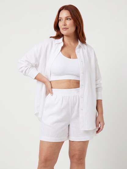Philomena | Conjunto Camisola Crop y Pantalón Ancho