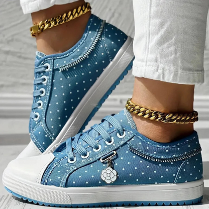 CARO™ | ZAPATILLAS ELEGANTES PARA MUJER CON DETALLES FLORALES