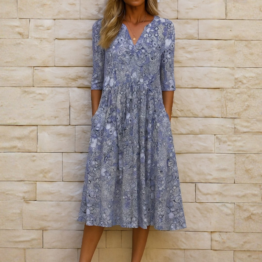 Harlow™ | Vestido Elegante con Escote en V