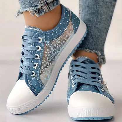 CARO™ | ZAPATILLAS ELEGANTES PARA MUJER CON DETALLES FLORALES