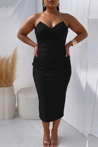 Juno | Vestido Drapeado Favorecedor
