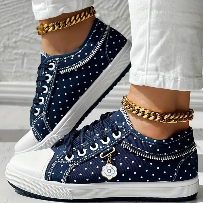 CARO™ | ZAPATILLAS ELEGANTES PARA MUJER CON DETALLES FLORALES