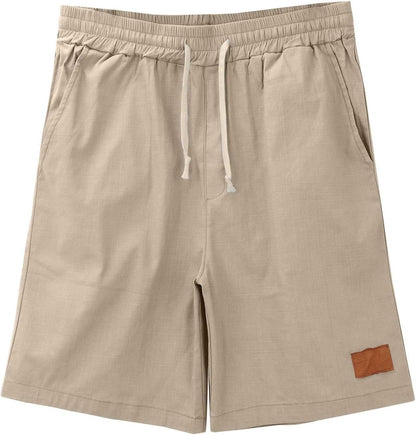 Lucas | Pantalones Cortos de Verano de Algodón con Cordones