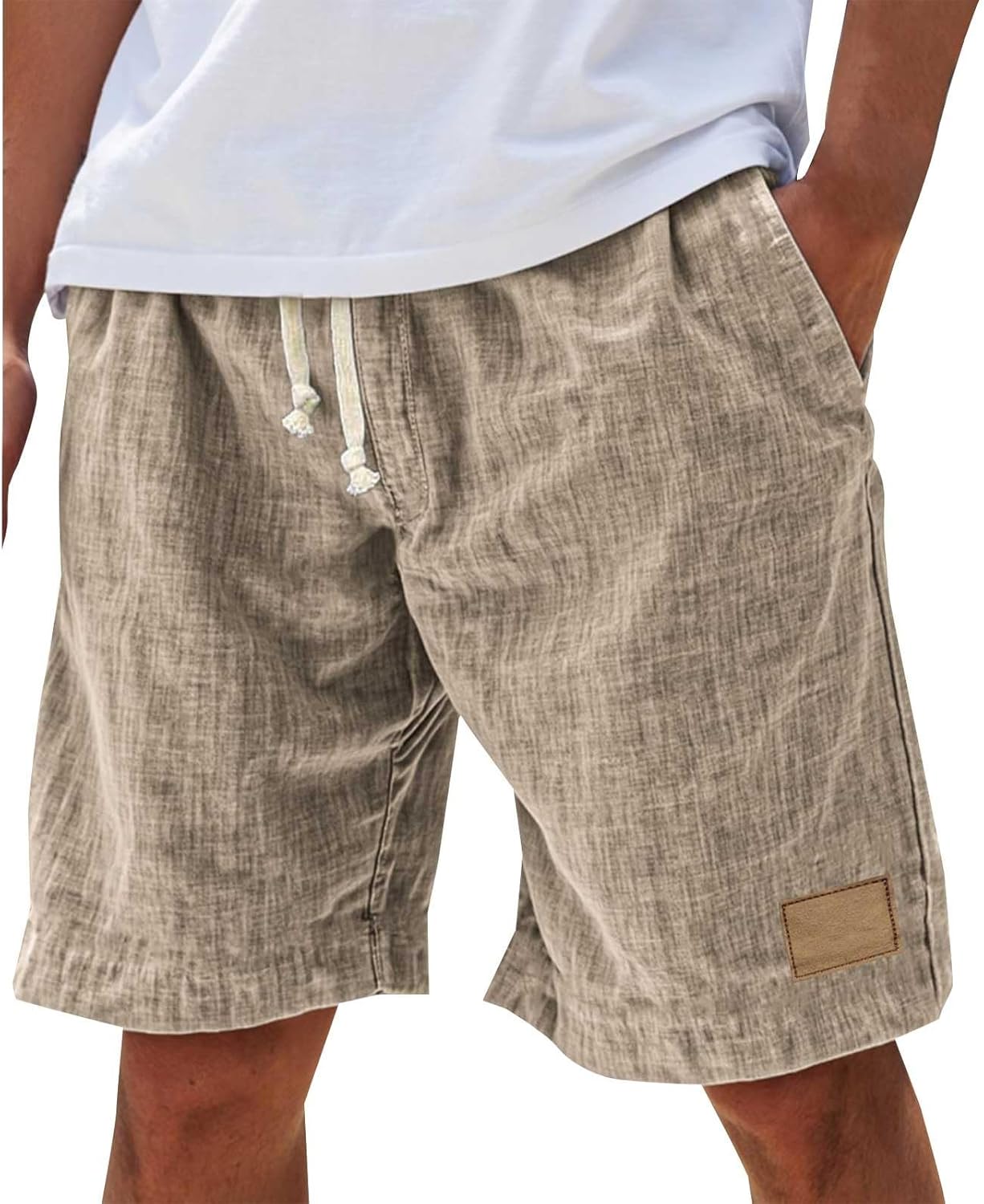 Lucas | Pantalones Cortos de Verano de Algodón con Cordones