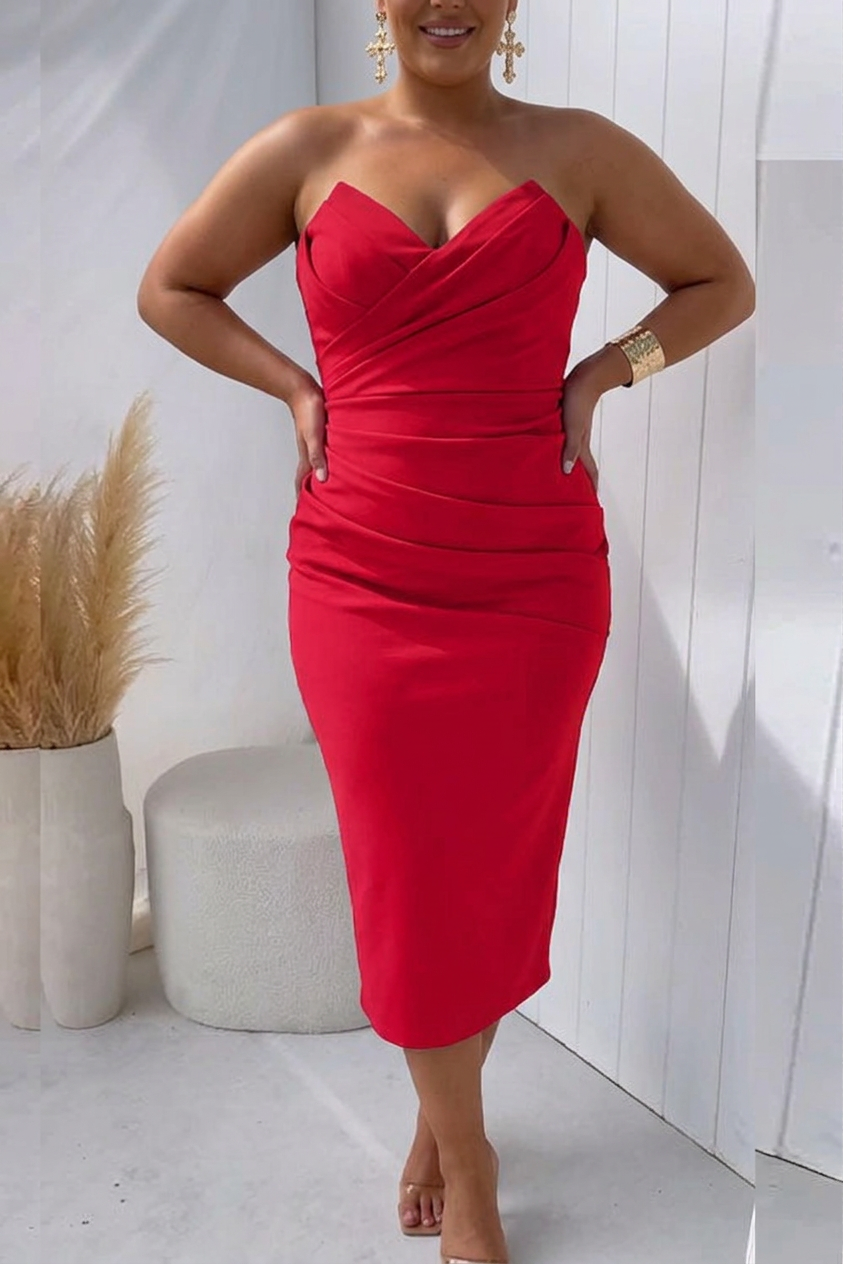 Juno | Vestido Drapeado Favorecedor