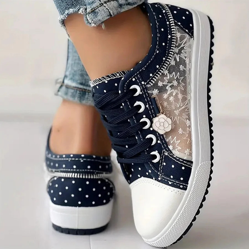 CARO™ | ZAPATILLAS ELEGANTES PARA MUJER CON DETALLES FLORALES