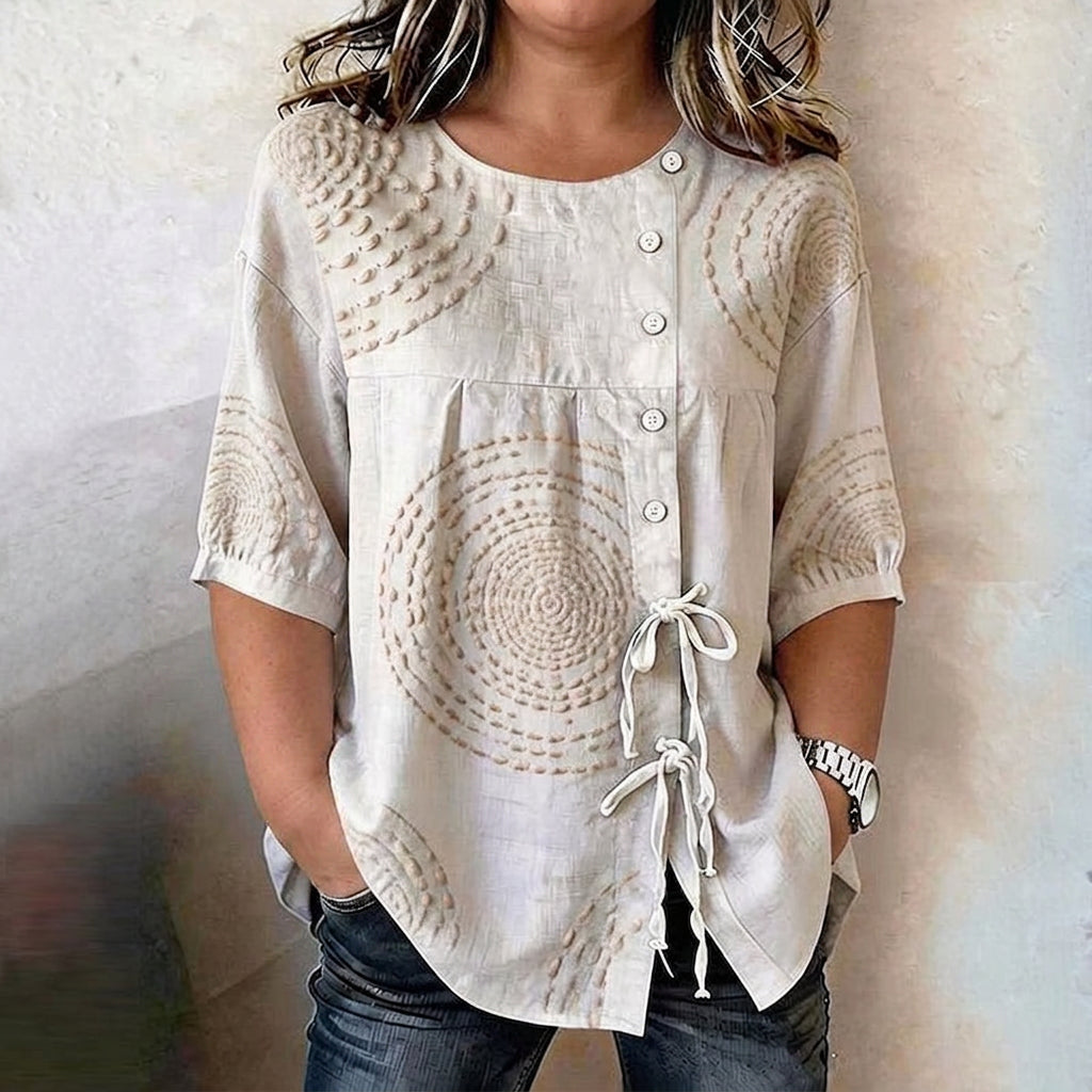 Isabella | Blusa Vintage Casual