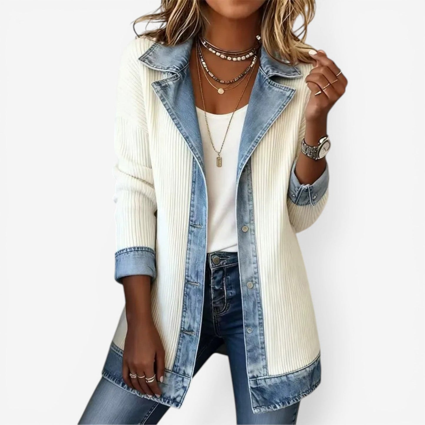 Liv | Chaqueta de Denim Relajada