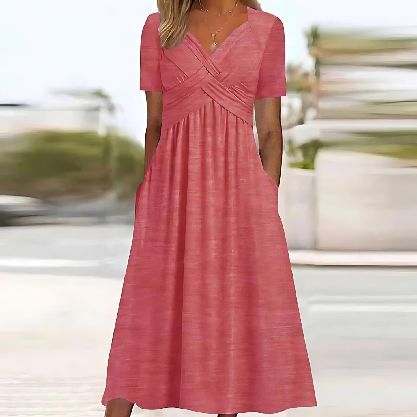 Carmen™ | Vestido Midi con Cobertura de Barriga