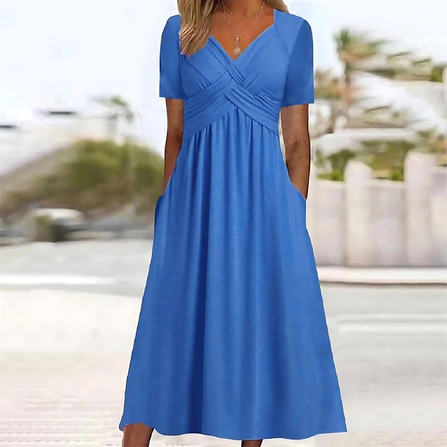 Carmen™ | Vestido Midi con Cobertura de Barriga