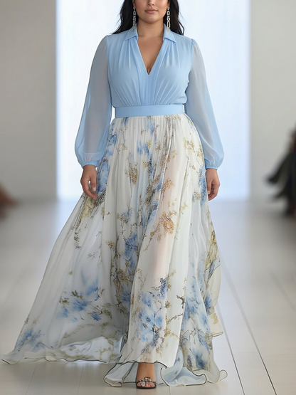 Harper | Precioso Vestido Maxi con Estampado Floral