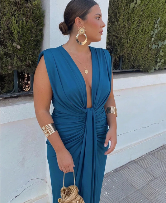 Lily | Vestido Elegante Plisado