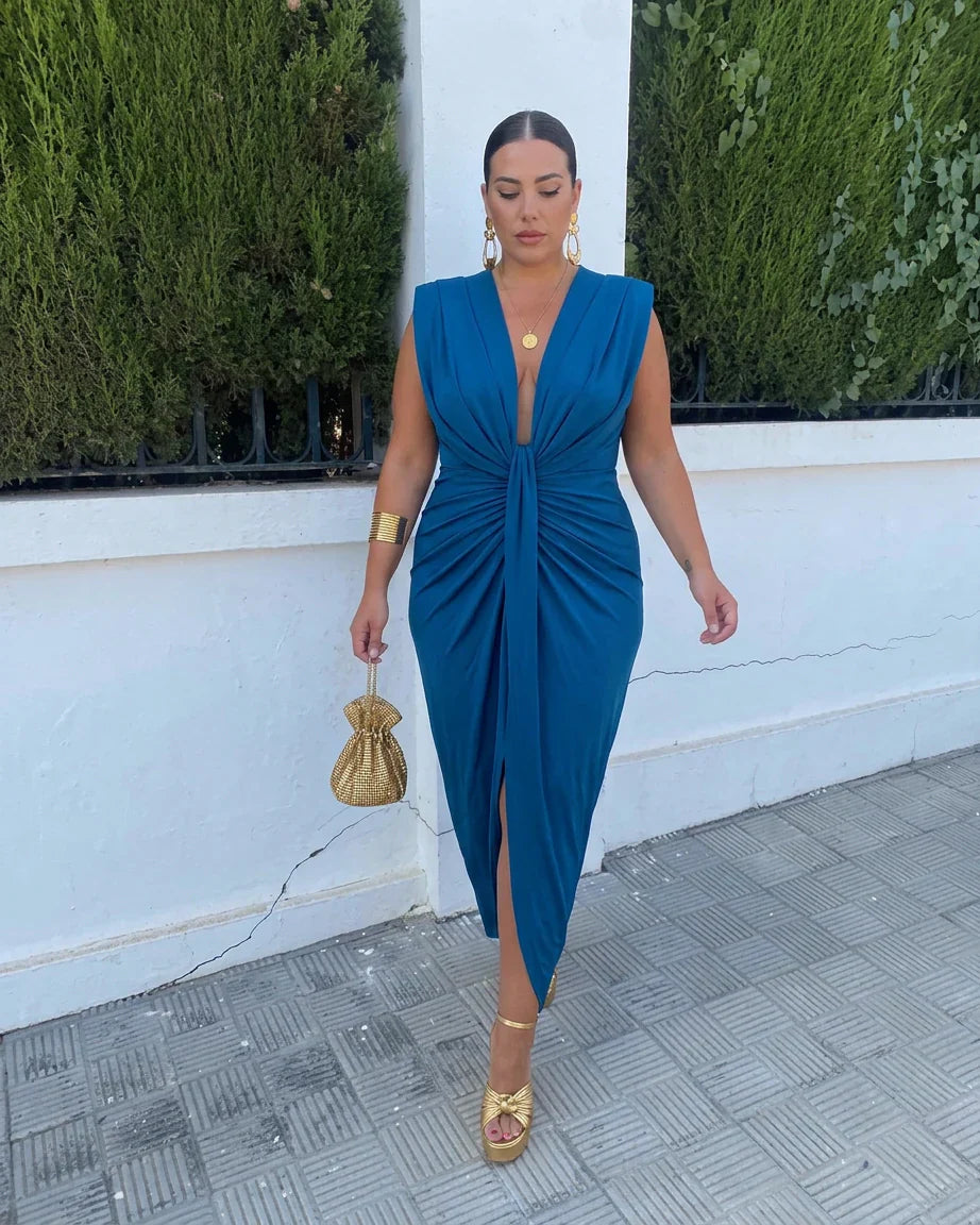 Lily | Vestido Elegante Plisado