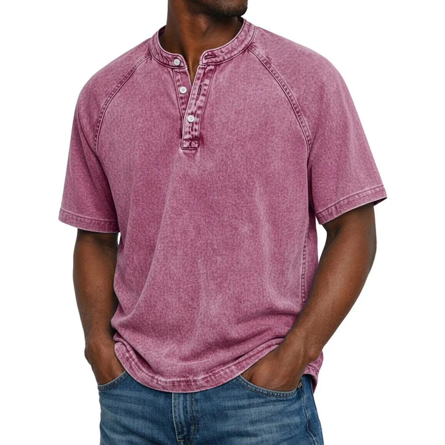 Cazel™ | Estilo Henley Marino
