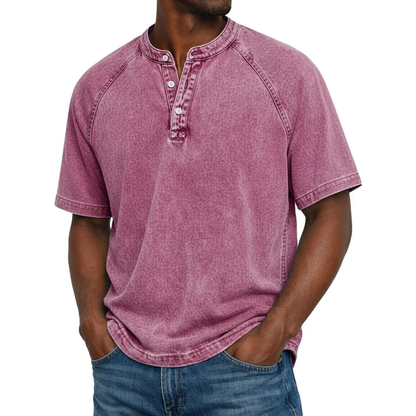 Cazel™ | Estilo Henley Marino