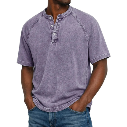 Cazel™ | Estilo Henley Marino