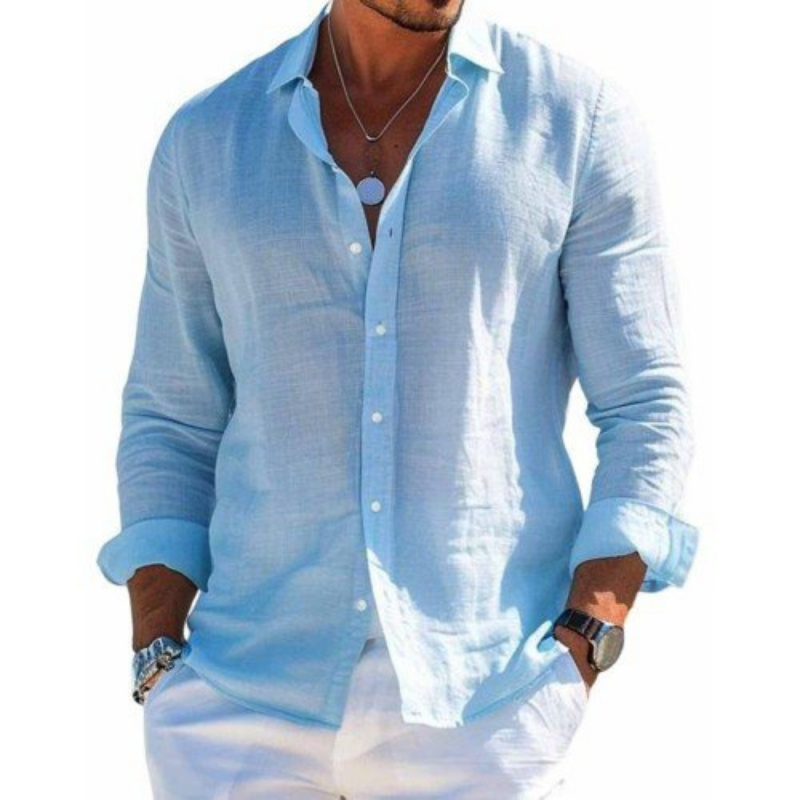 Cazel™ | Camisa Elegante De Tela Transpirable