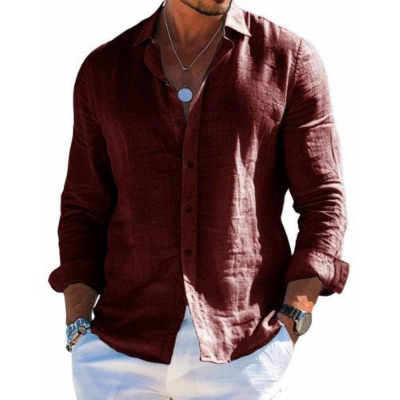 Cazel™ | Camisa Elegante De Tela Transpirable
