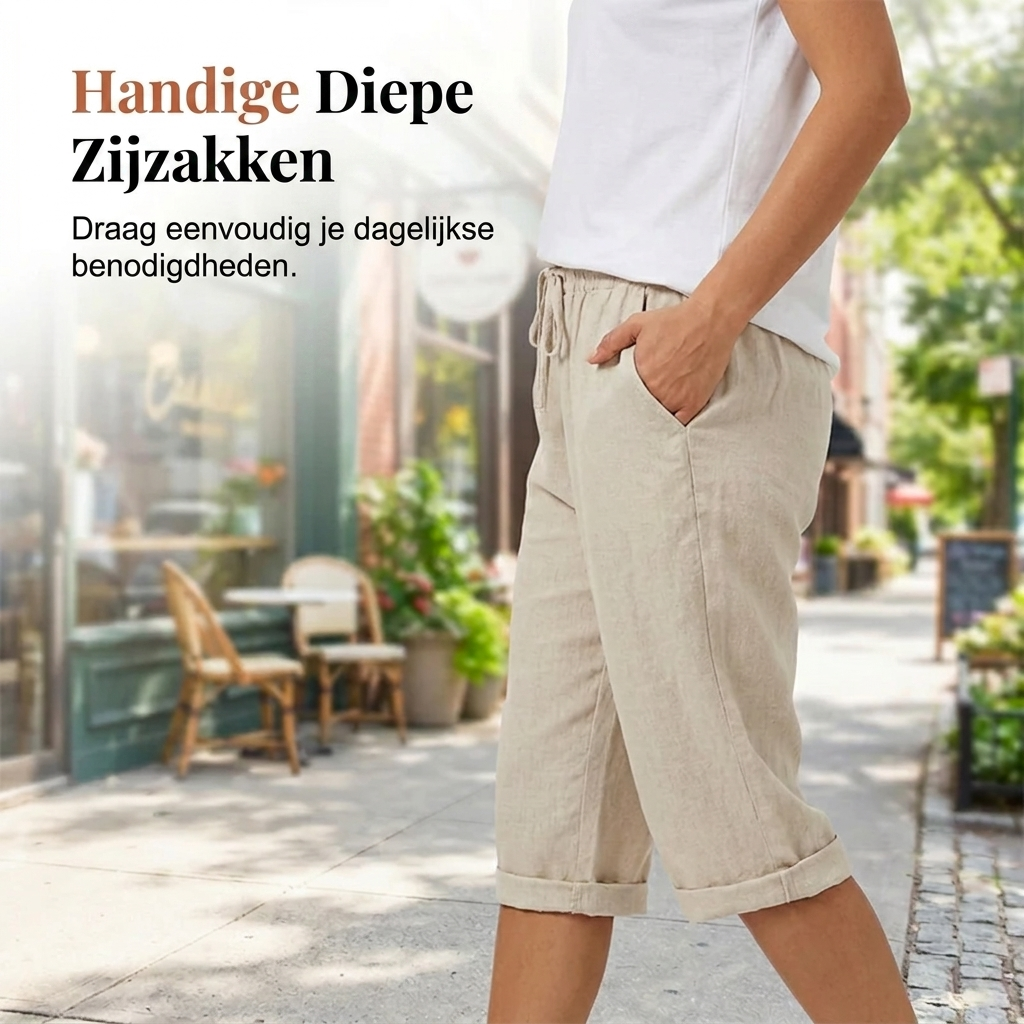 Laluna® | Pantalones cortos de algodón para damas