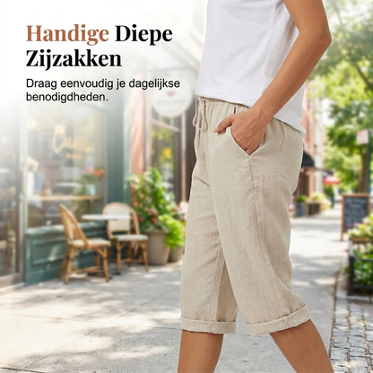 Laluna® | Pantalones cortos de algodón para damas