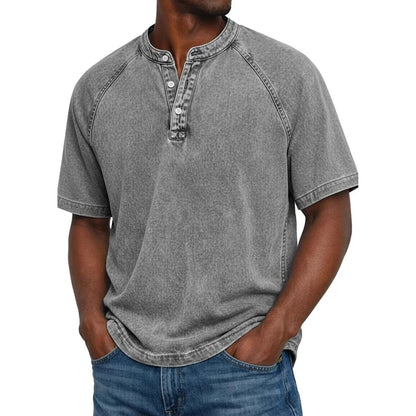 Cazel™ | Estilo Henley Marino