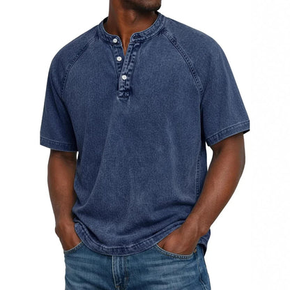 Cazel™ | Estilo Henley Marino
