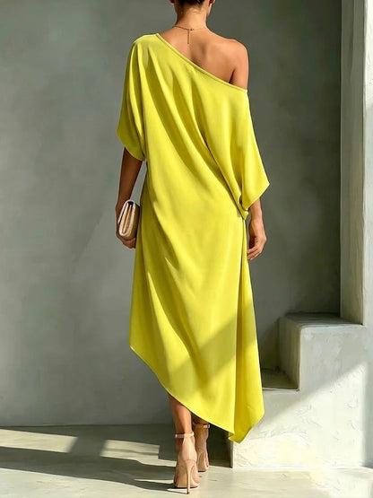 Camila™ | Vestido asimétrico elegante